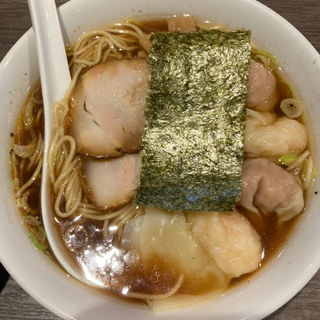 チャーシューワンタンメン(かみなり中華そば店)