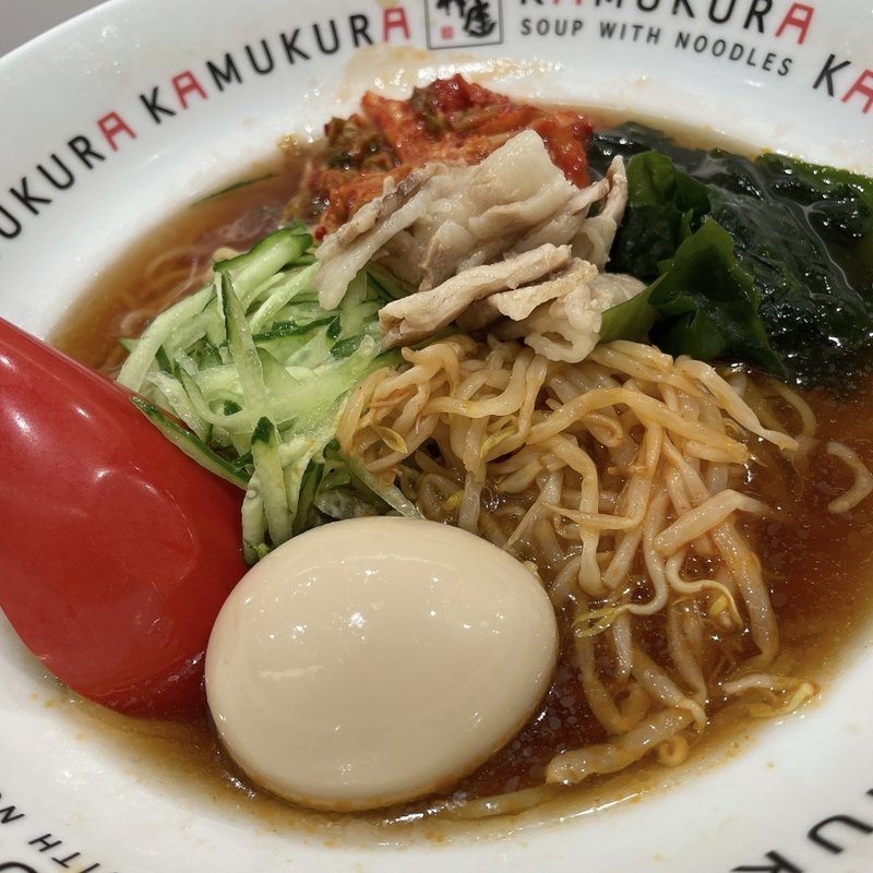 冷やしラーメン(どうとんぼり神座 アトレ川崎店)