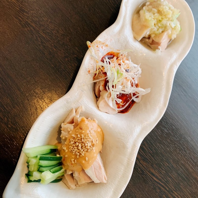 前菜三種盛(杏仁荘 )