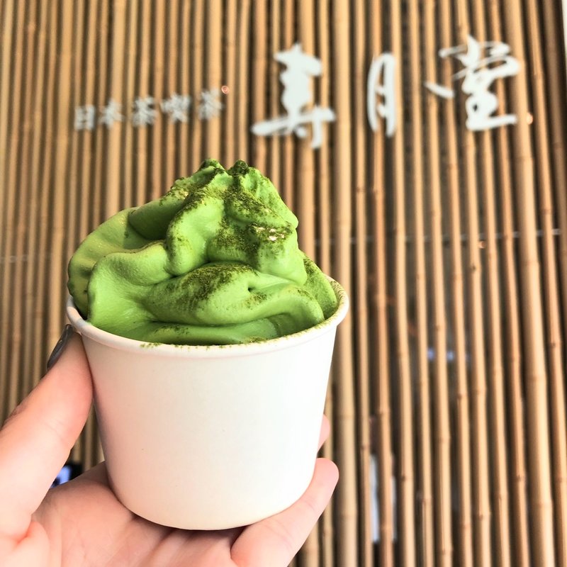 抹茶ソフトクリーム(寿月堂 銀座歌舞伎座店 )