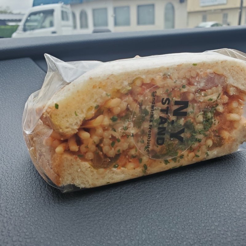 昔ながらのナポリタンサンド(N.Y STAND sandwich&Freshjuice)