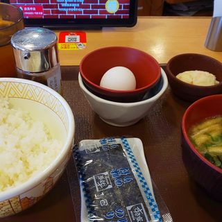たまかけ朝食(すき家 名古屋大野木店 )