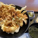 ふく天と地海老天丼　吸物付(彦島シーレディース )