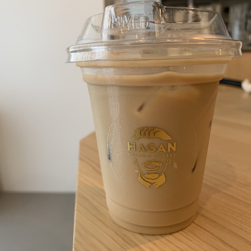 アイスラテ(HAGAN ORGANIC COFFEE)