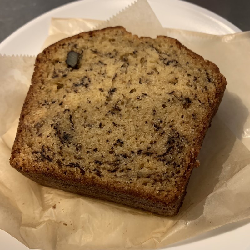 バナナケーキ(Allpress Espresso Tokyo Roastery & Cafe │ オールプレス・エスプレッソ 東京ロースタリー＆カフェ)