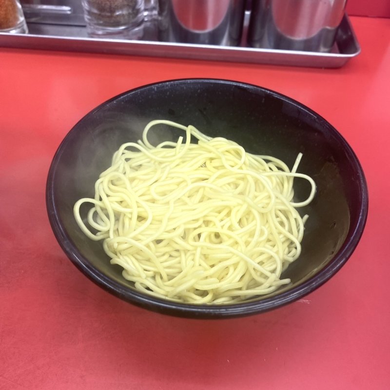 替玉0.5玉(ラーメン山岡家 新すすきの店)