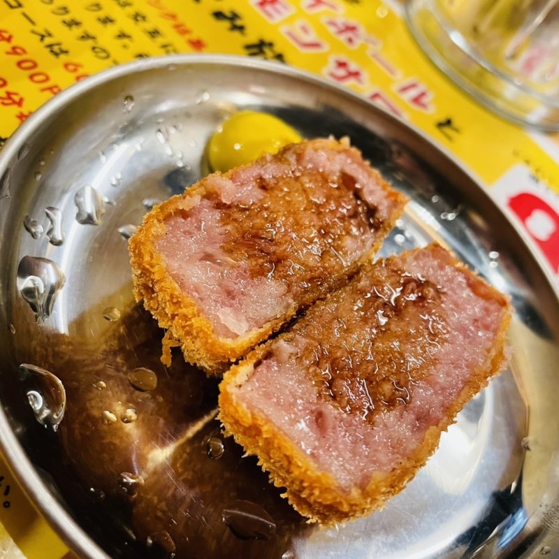 ハムカツ(豚足ハイボール酒場長介)