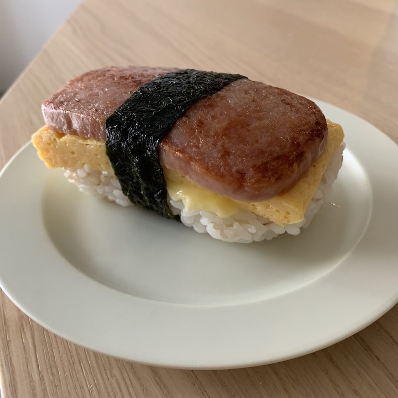 スパムむすび(Good Eats by city icecream&coffee)