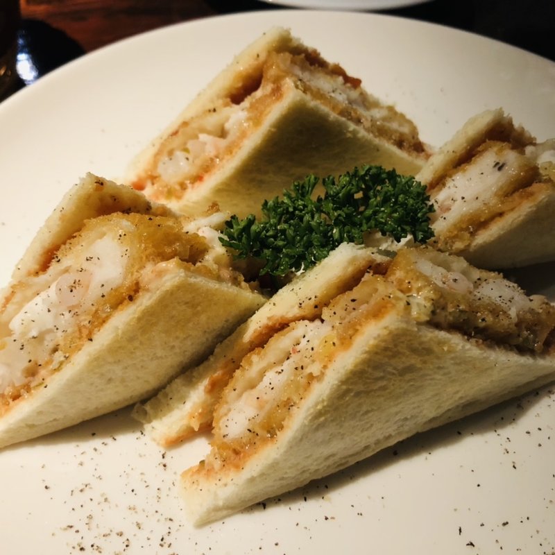 エビカツホットサンド(バー ポラリス （Bar Polaris）)