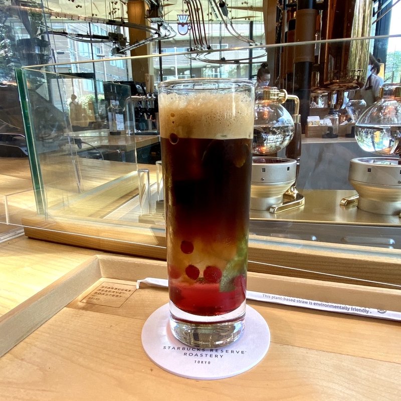 コーヒーチェリートニック(STARBUCKS RESERVE®️ROASTERY TOKYO)