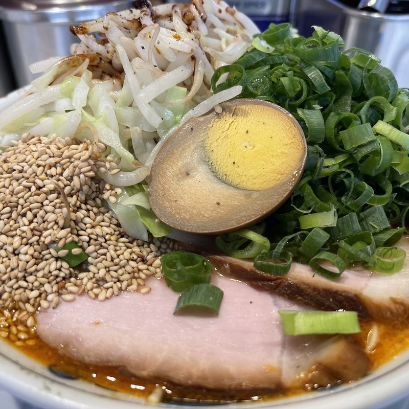 旨辛ねぎごまらあめん(らあめん英 本店)