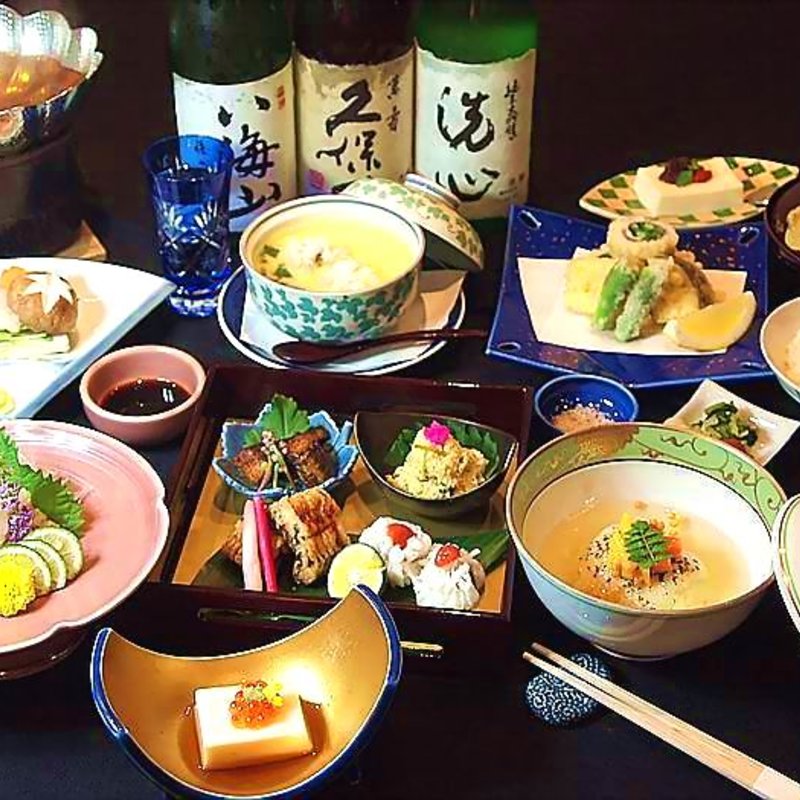 鱧会席（はもフルコース）(日本料理うおり)