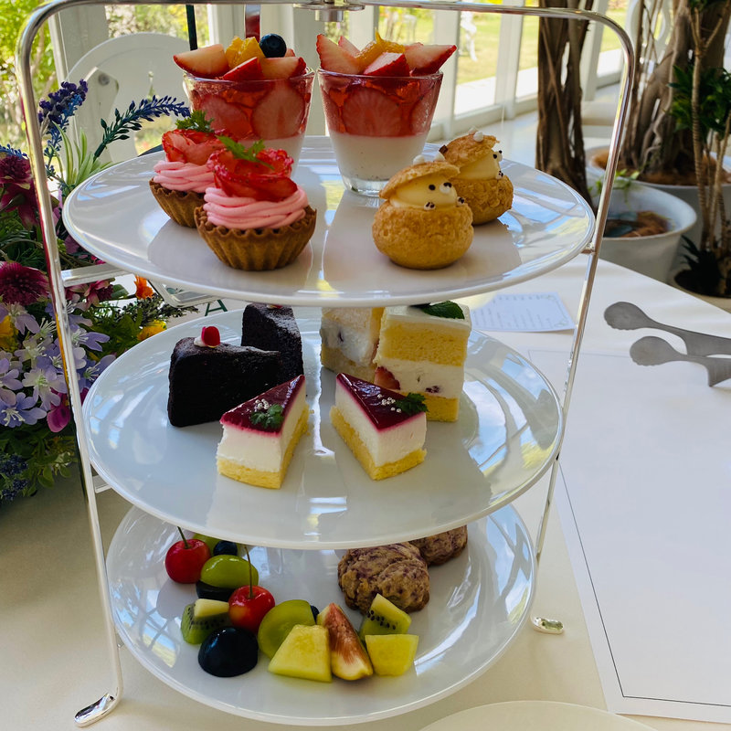 いちごのフルールアフタヌーンティー(北長瀬カフェ&レストラン ナチュレ)