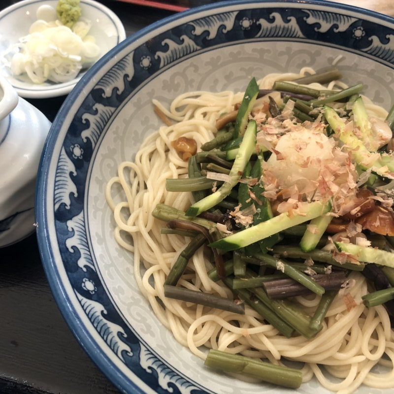 山菜そば(ふくだや )