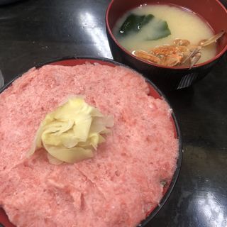 ネギトロ丼(朝市新鮮広場)