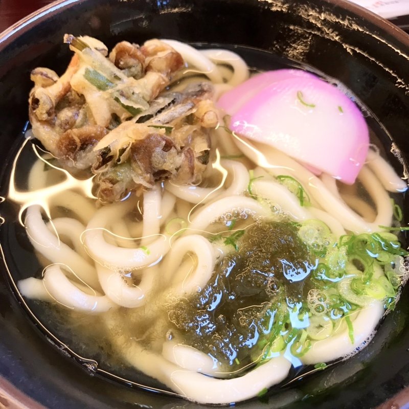 なぶら天うどん(道の駅なぶら土佐佐賀)