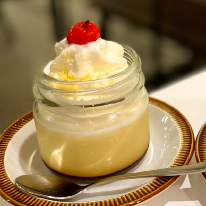 プリンアラモードクリーム(エルマーズ グリーン カフェ イン ザ パーク)