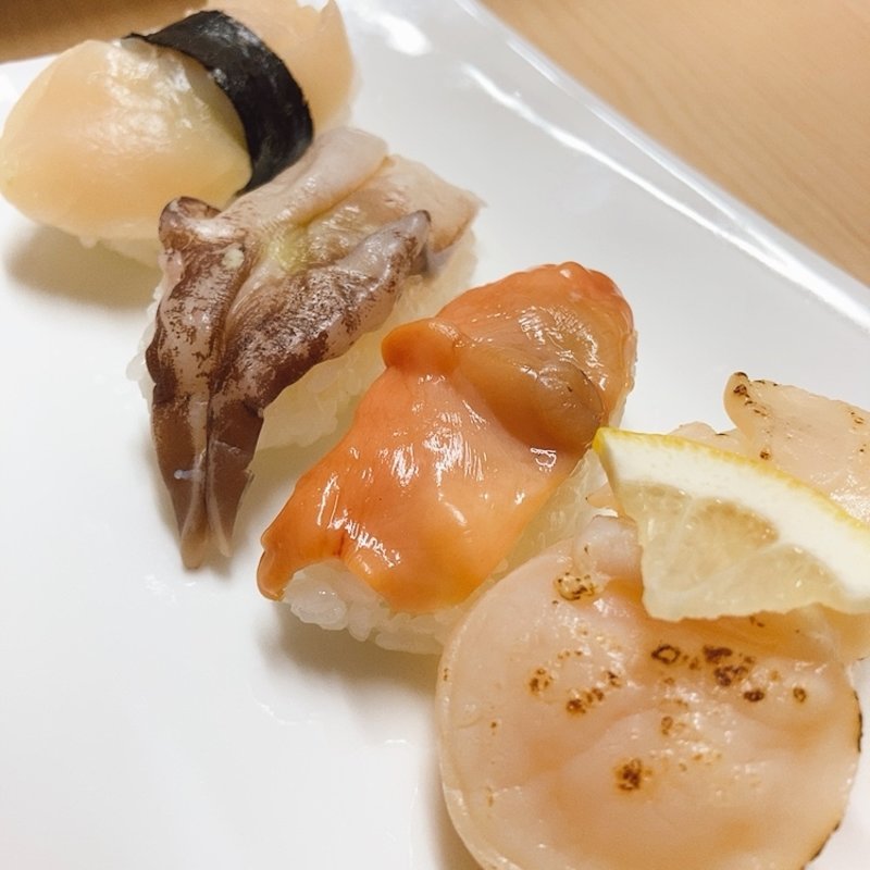 貝の盛り合わせ(お持ち帰りのすし健 )