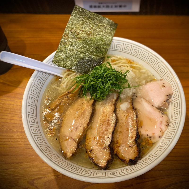 チャーシュー冷やし煮干しそば(拉麺瑞笑)