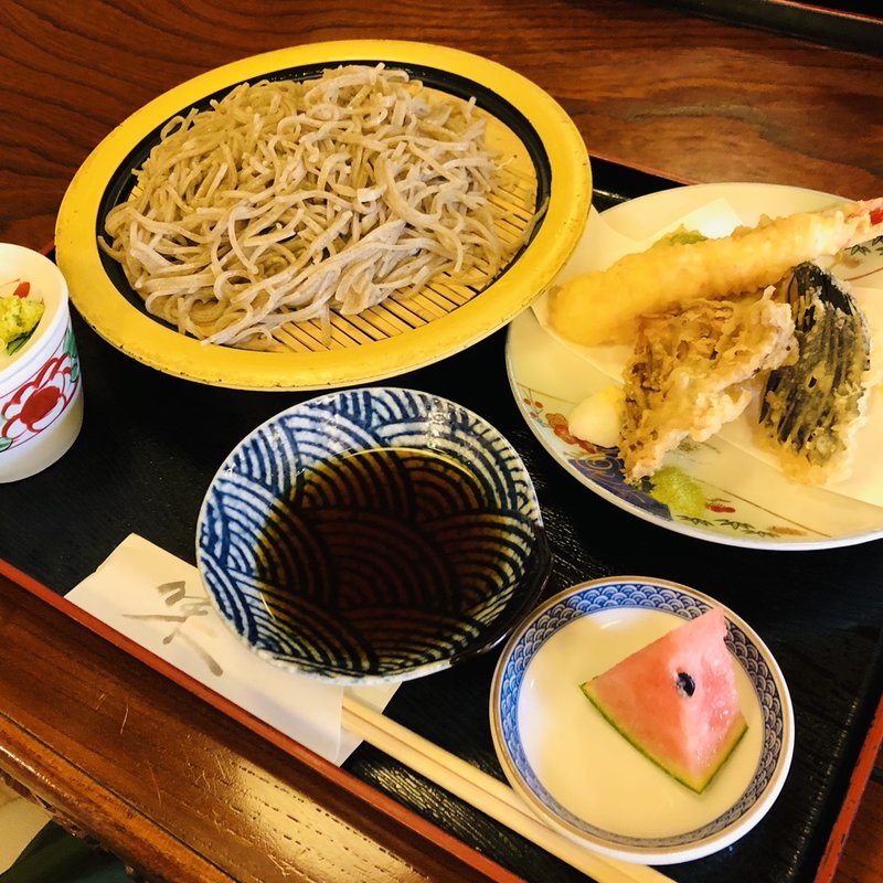 天ざるそば(いずみの里 （ドライブインしんちゃん）)