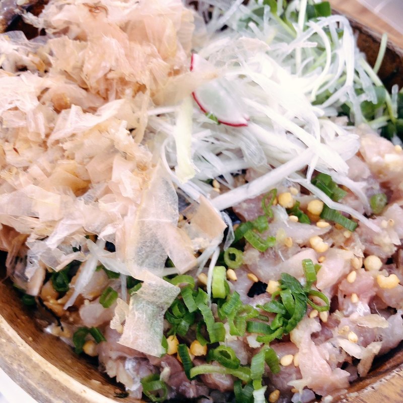 みょうが香るごま鯖とあじのたたきごはん(こめらく 足柄サービスエリア店 )