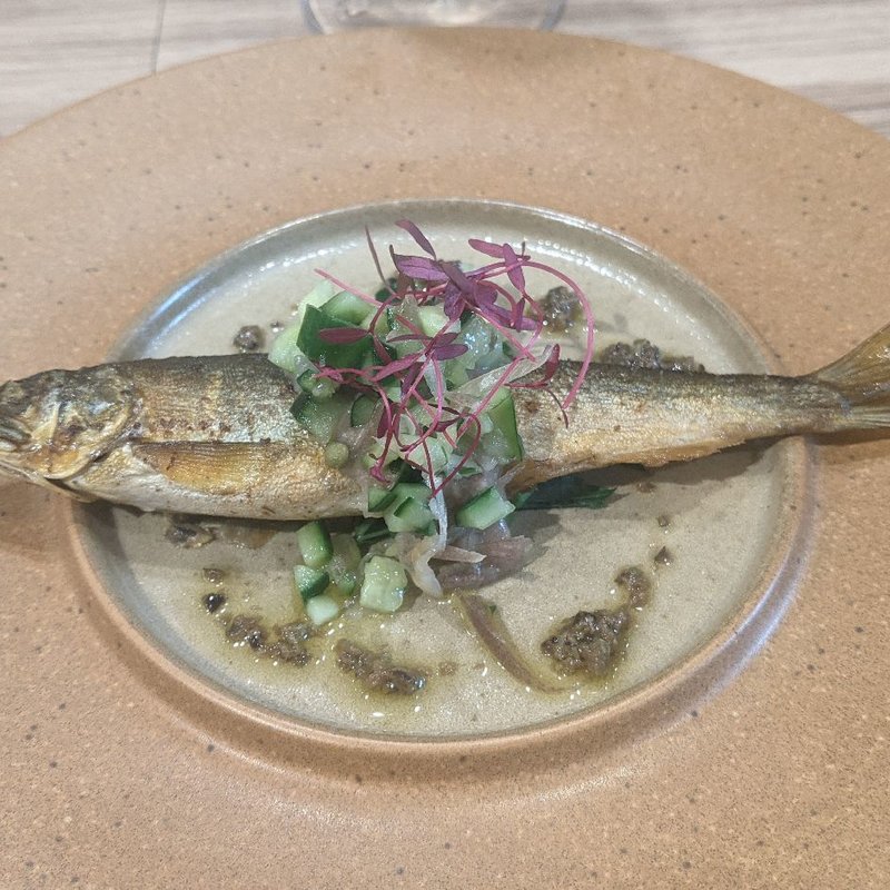 スダチ鮎のコンフィ(ルディック)