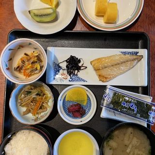朝食(いけ州　博多屋)