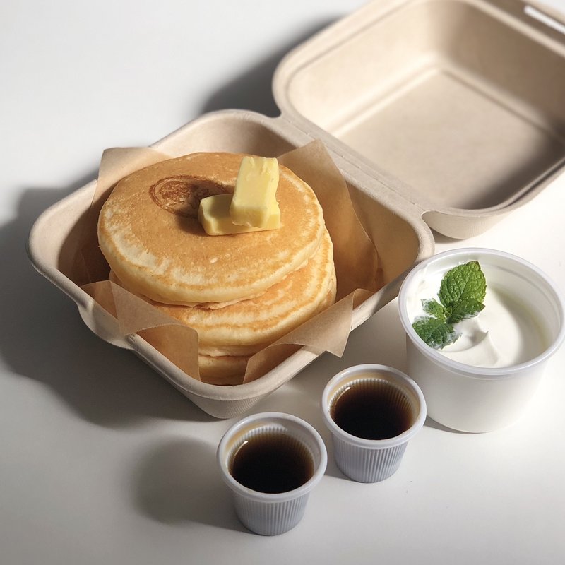 プレーンパンケーキ(カフェ アンジェ)