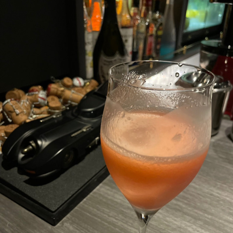 桃のカクテル(parlor廣瀬)