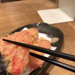 天ぷら　紅しょうが(寿司と天ぷら ニューツルマツ)