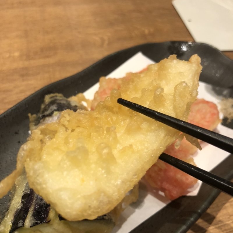 天ぷら　いか(寿司と天ぷら ニューツルマツ)