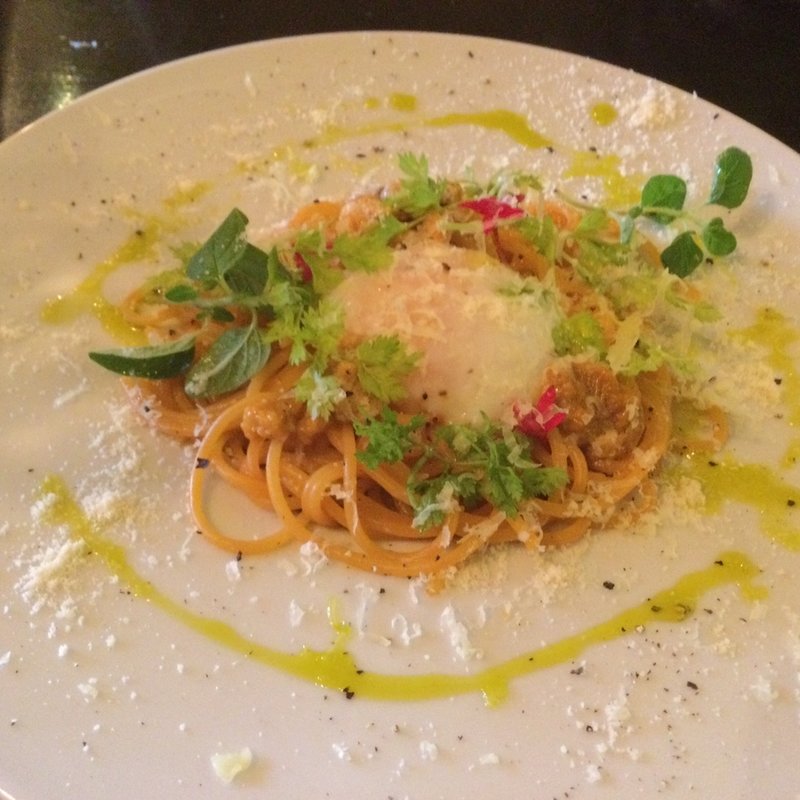 雲丹クリームパスタ(和食バル タケイチ （和食BAL Takeichi）)