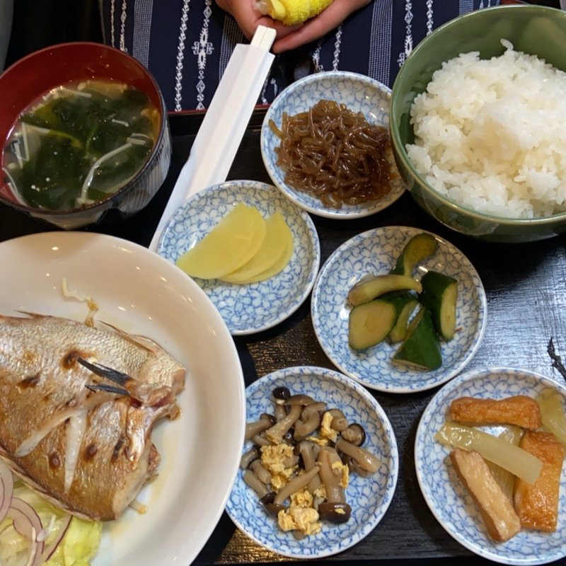 魚 塩焼き(サントス喫茶 )