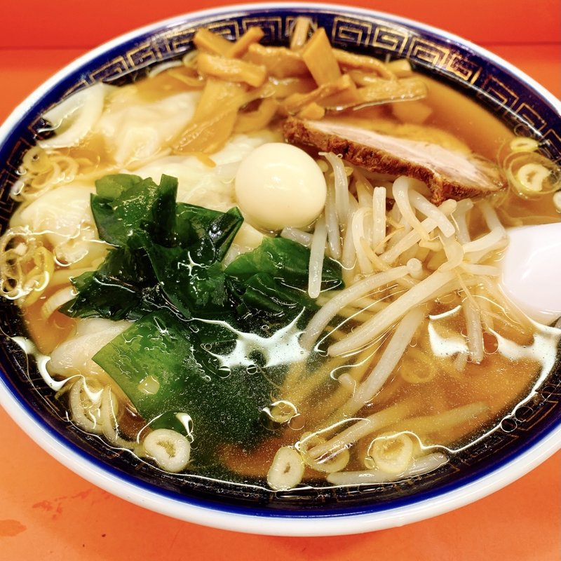 ワンタン麺(寶華園)