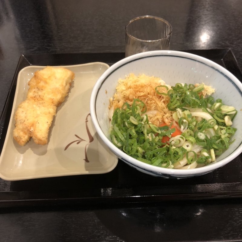 釜玉(まる輝うどん グランフェスタ５番町店)