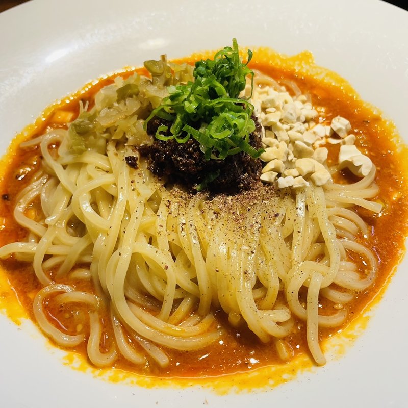 正宗汁なし坦々麺(成都正宗担々麺 つじ田)