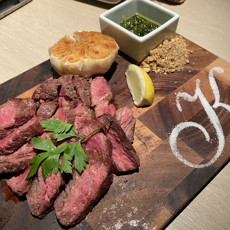 チョイスグレード1ポンドステーキ ハーフ(KICHIRI 茶屋町阪急駅前 （きちり）)