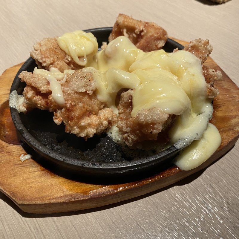 ラクレットチーズ唐揚げ(KICHIRI 茶屋町阪急駅前 （きちり）)