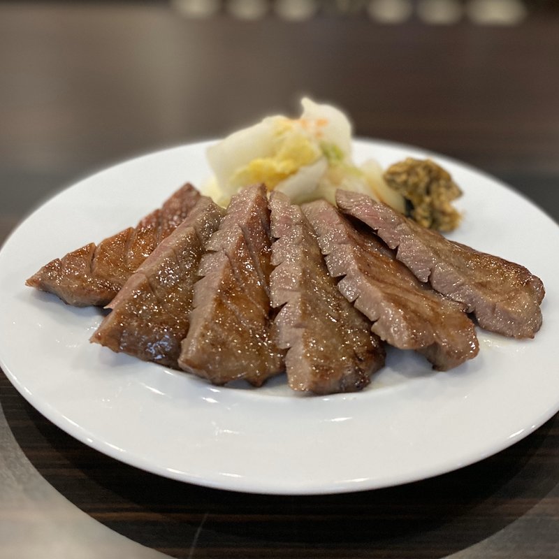 牛たん炭火焼き(笑売家 ゆるり)