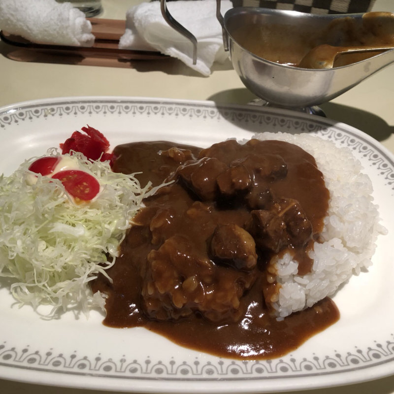 ビーフカレー(レストラン 八白)