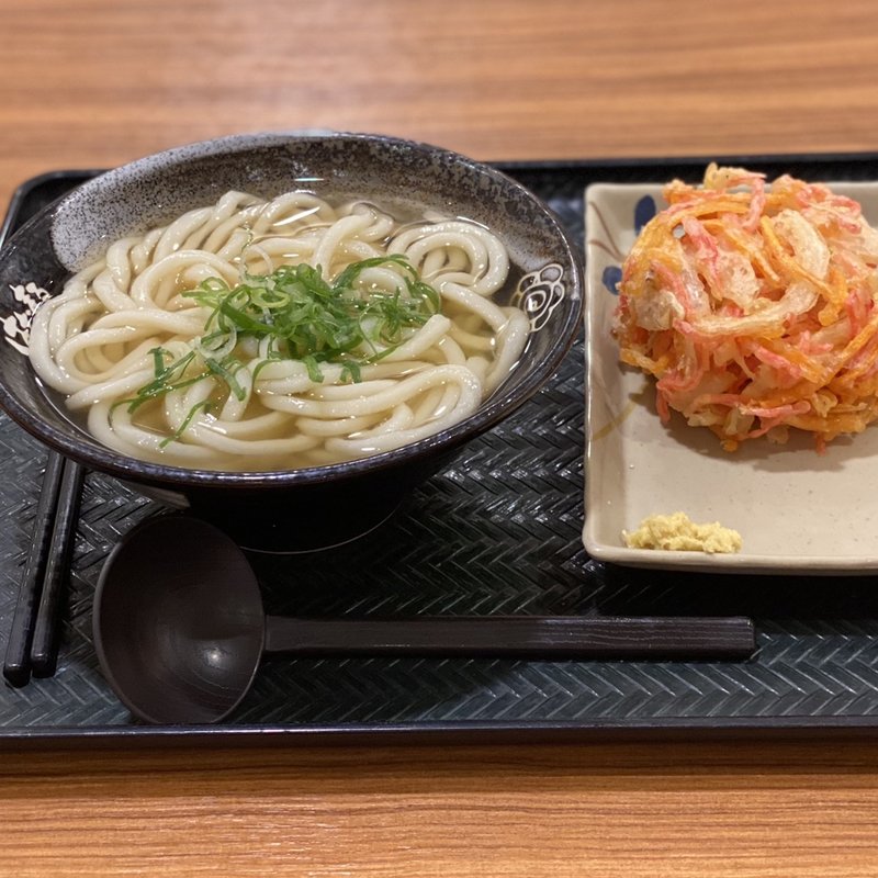 かけうどん中(はなまるうどん 新宿西口店 )