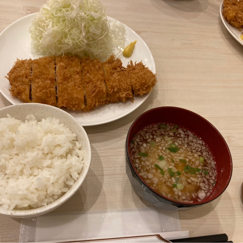 ロースかつ定食（並）(とんかつ後藤)