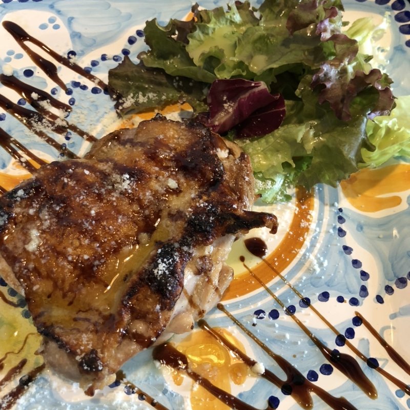 鳥もも肉の石窯焼き(イル・ピッツァイオーロ （Il Pizzaiolo）)