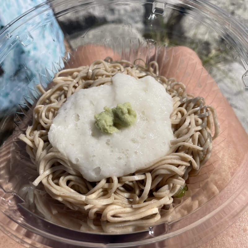 とろろそば(大原海水浴場)