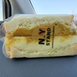 ドライキーマカレーサンド(N.Y STAND sandwich&Freshjuice)