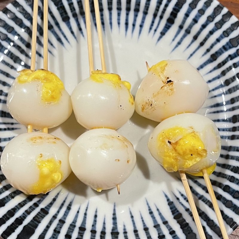 うずらの卵(焼鳥 赫色)