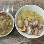 鶏煮込みつけ麺(ラーメン人生JET 600)