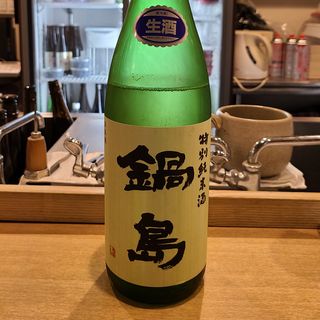 富久千代酒造「鍋島 特別純米酒」(日本料理　秀たか)