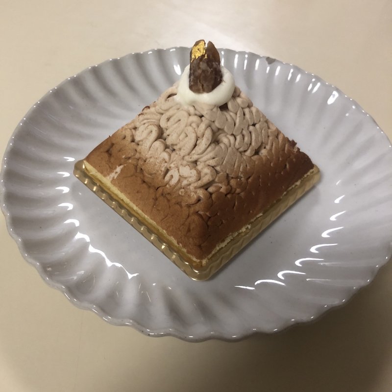 モンブラン(ダロワイヨ 三越日本橋店)