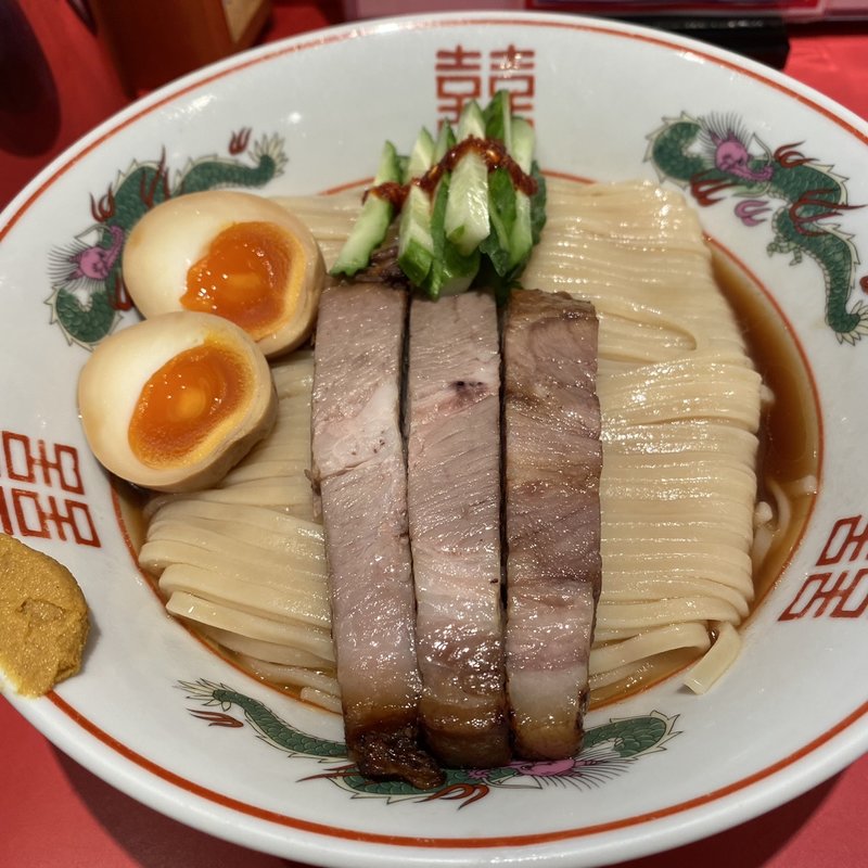 焼き豚冷やし中華(カドヤ食堂 本店 （かどやしょくどう）)